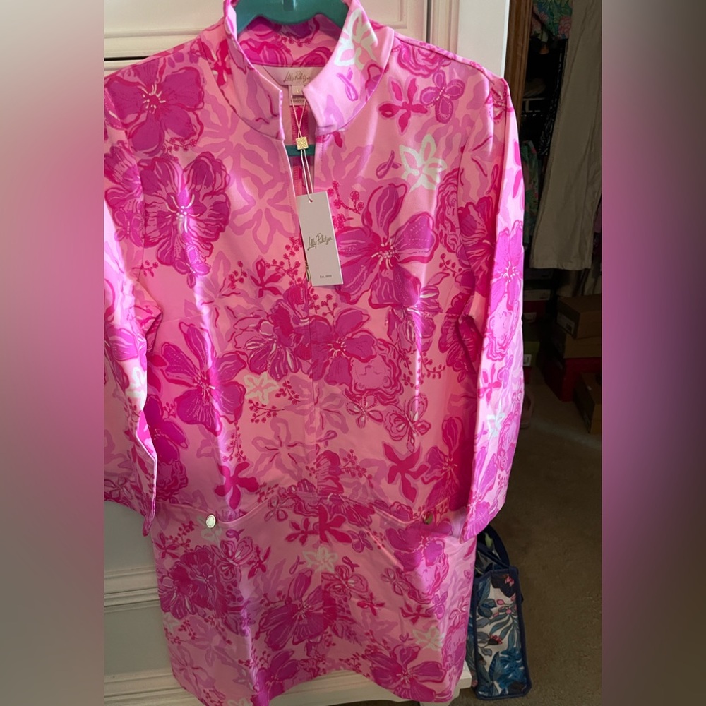 Lilly Pulitzer Pink Floral Rosie Dress